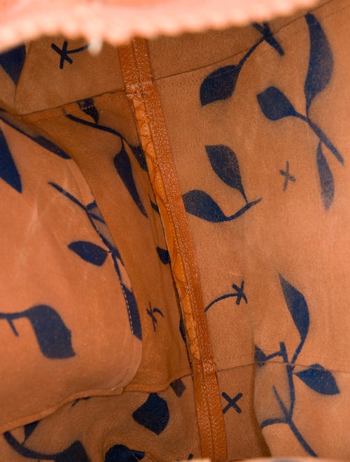 Carlos Falchi Leather Shoulder Bag