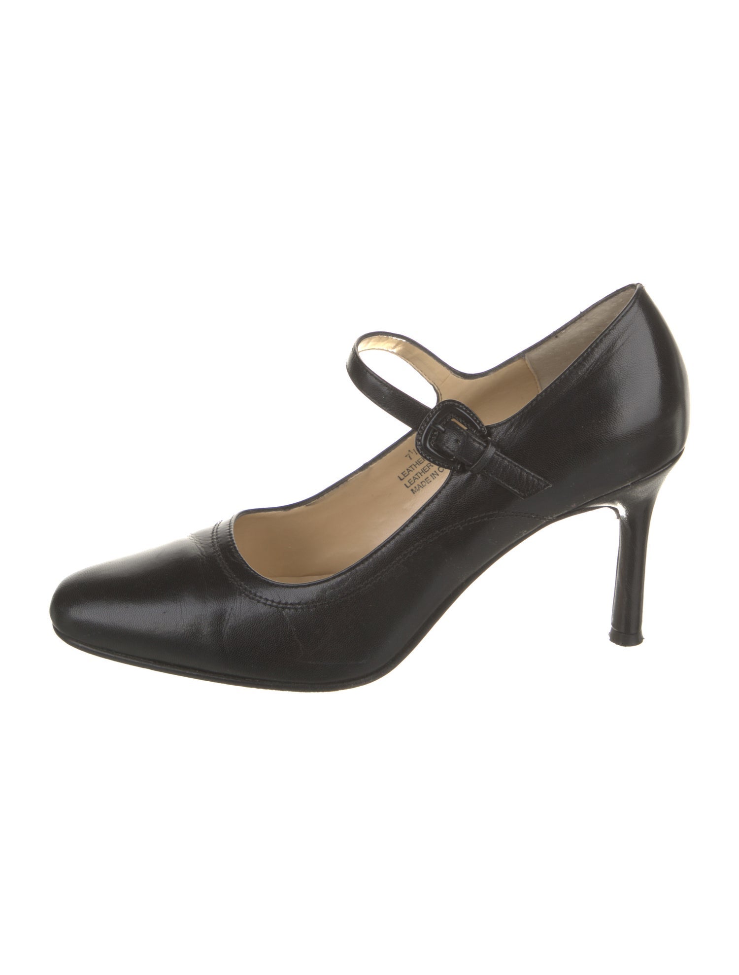 Carlos Falchi Leather Pumps
