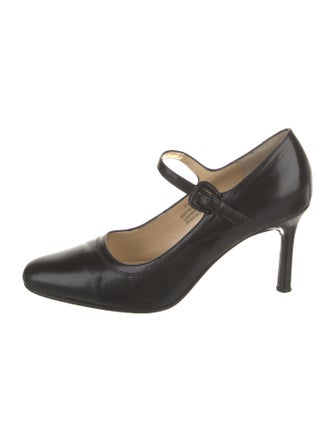 Carlos Falchi Leather Pumps