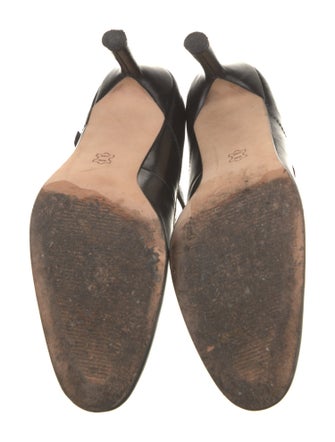 Carlos Falchi Leather Pumps