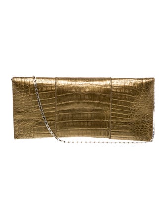 Carlos Falchi Crocodile Shoulder Bag