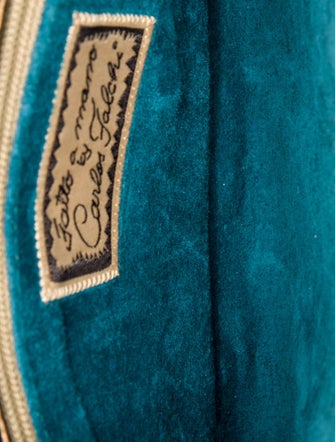 Carlos Falchi Crocodile Shoulder Bag