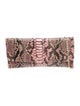 Carlos Falchi Snakeskin Shoulder Bag