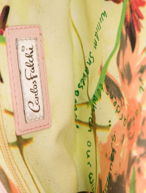 Carlos Falchi Snakeskin Shoulder Bag