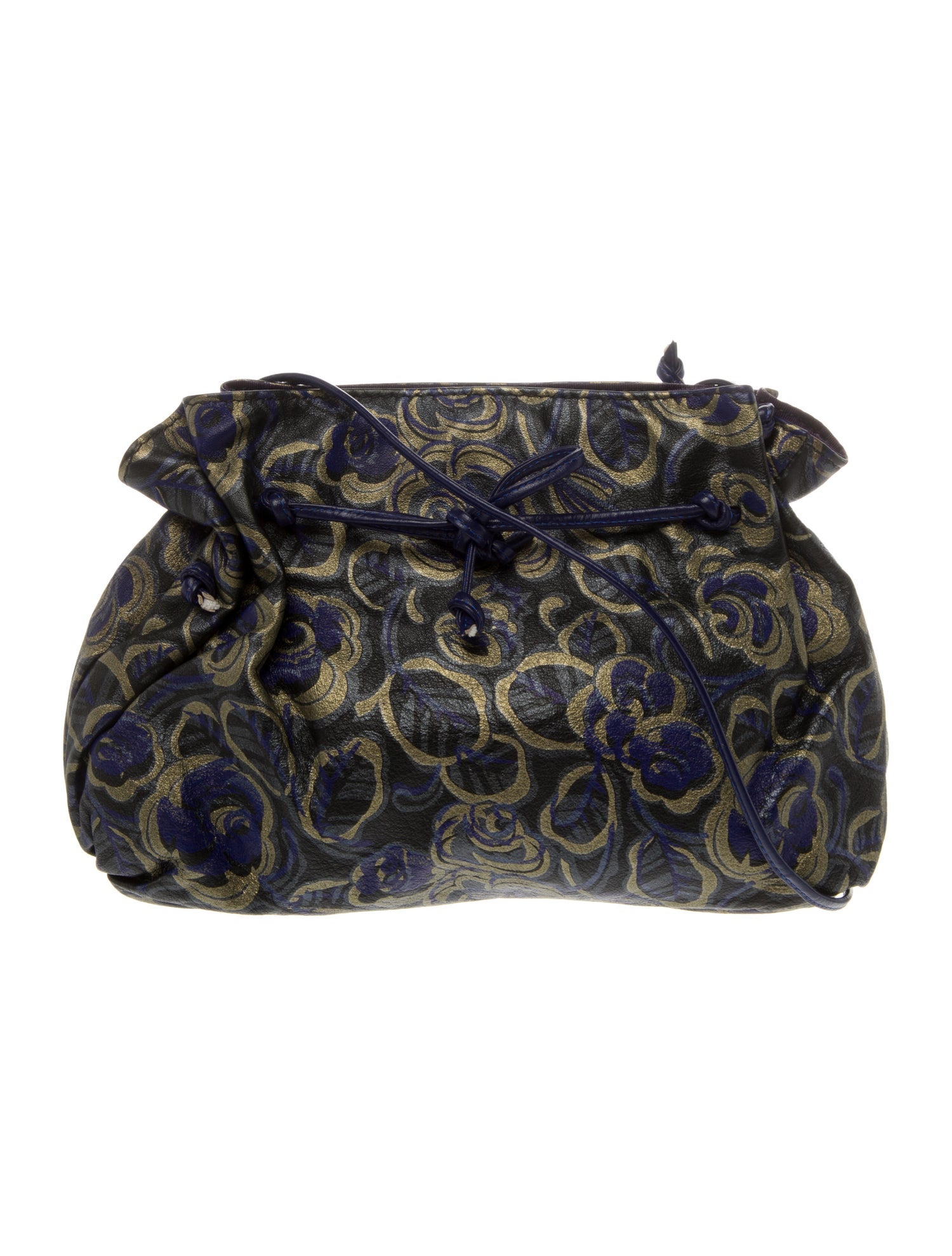 Carlos Falchi Leather Crossbody Bag