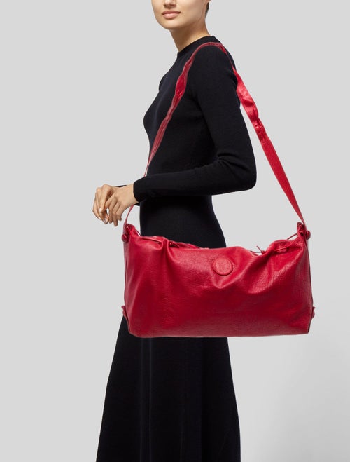 Carlos Falchi Leather Crossbody Bag