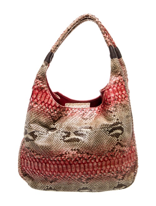 Carlos Falchi Snakeskin Hobo