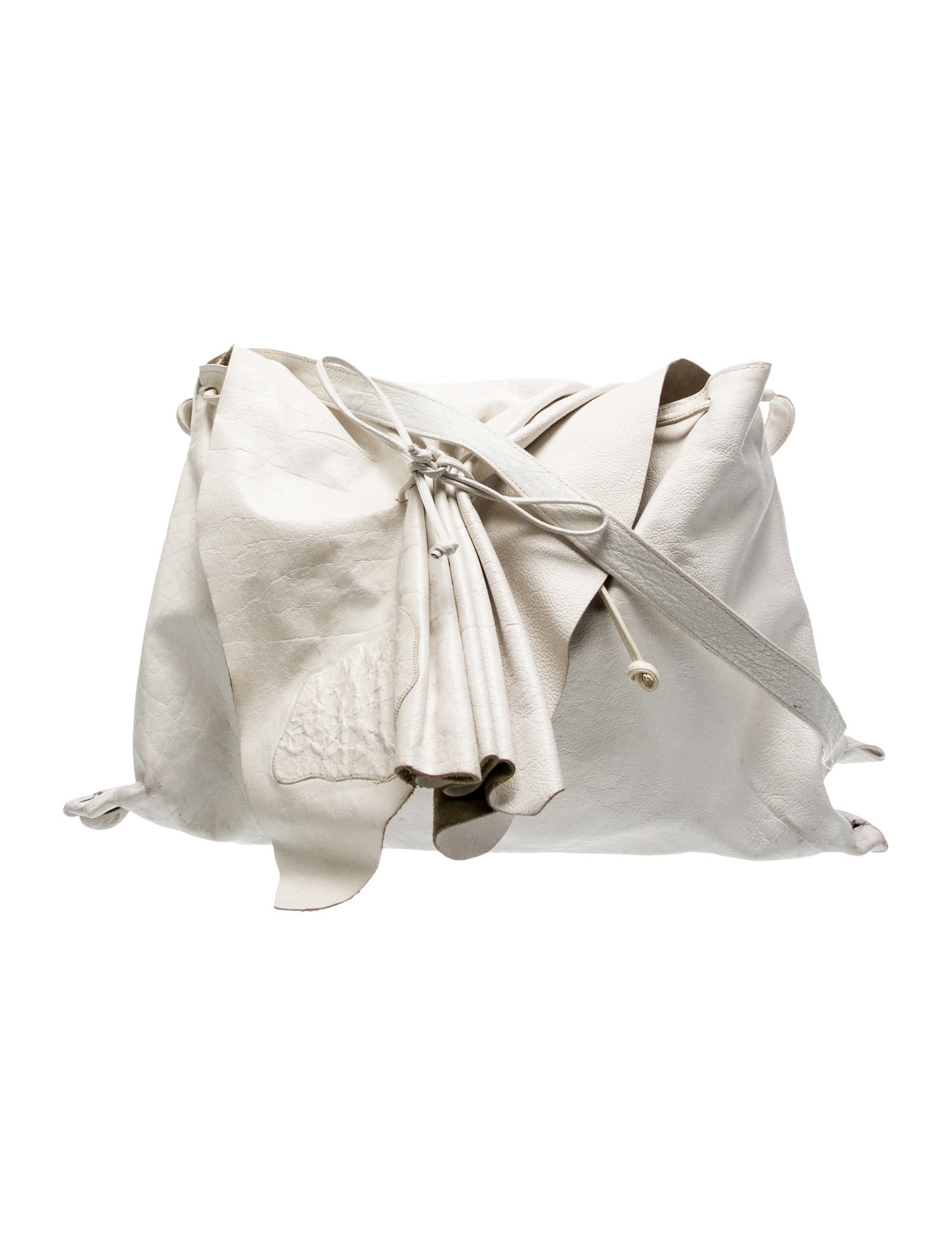 Carlos Falchi Leather Shoulder Bag