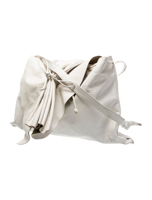 Carlos Falchi Leather Shoulder Bag