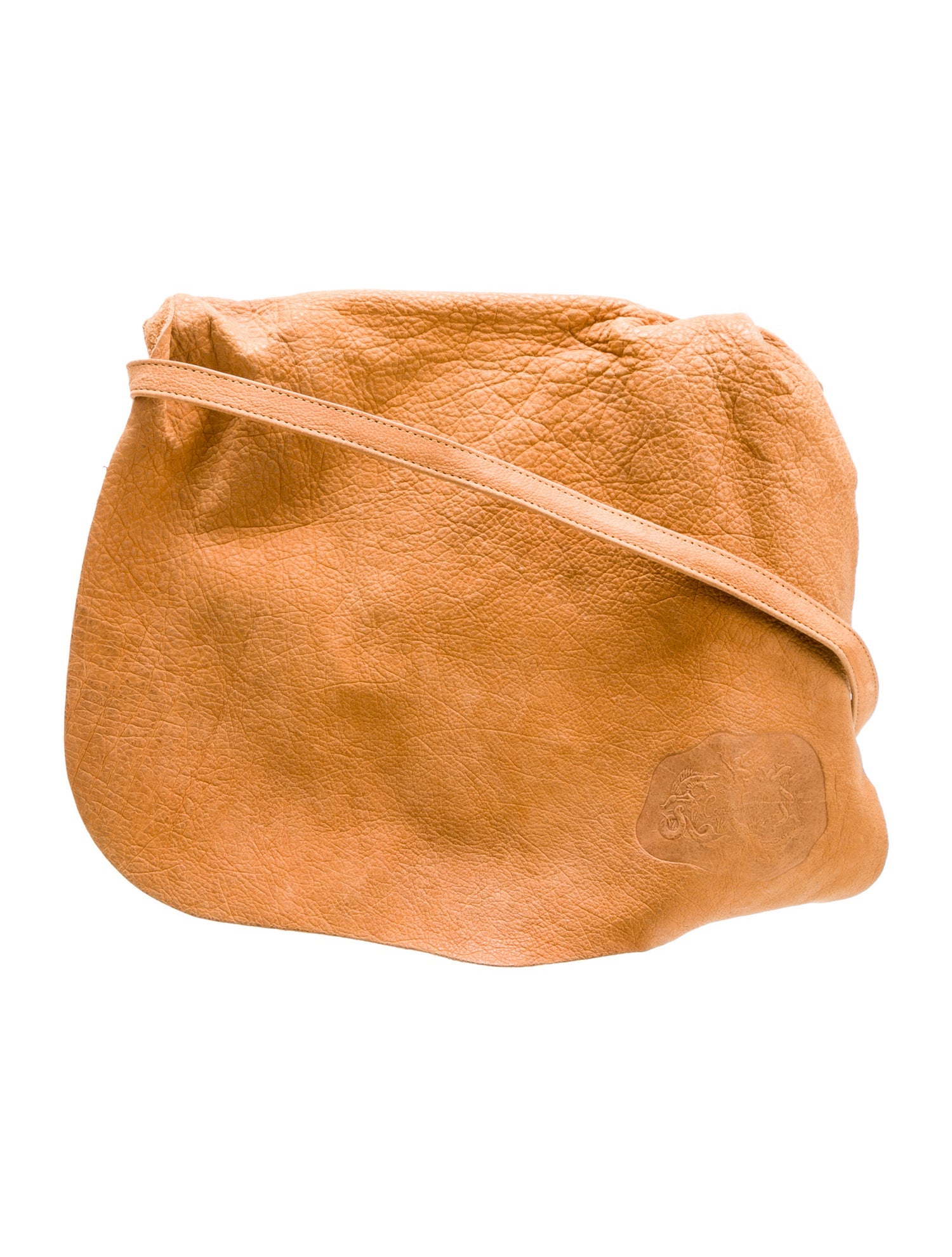 Carlos Falchi Leather Crossbody Bag