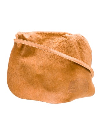 Carlos Falchi Leather Crossbody Bag