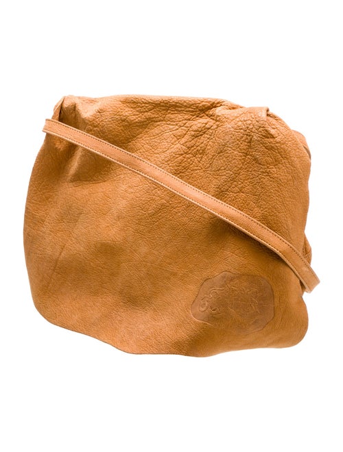 Carlos Falchi Leather Crossbody Bag