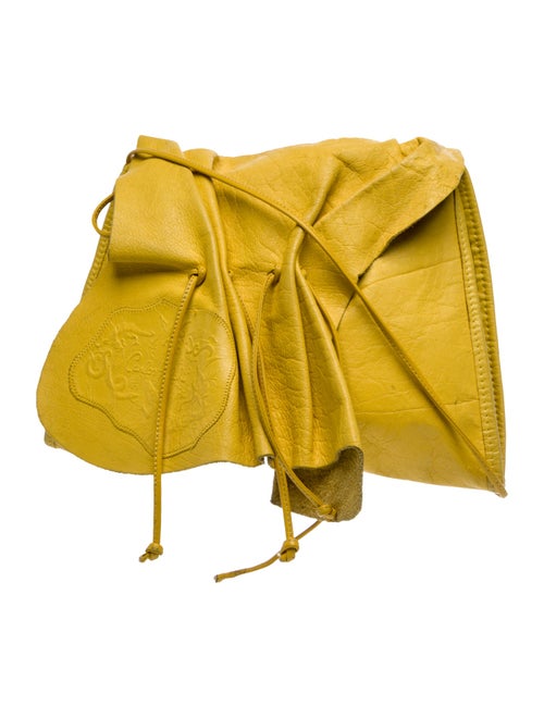 Carlos Falchi Leather Crossbody Bag