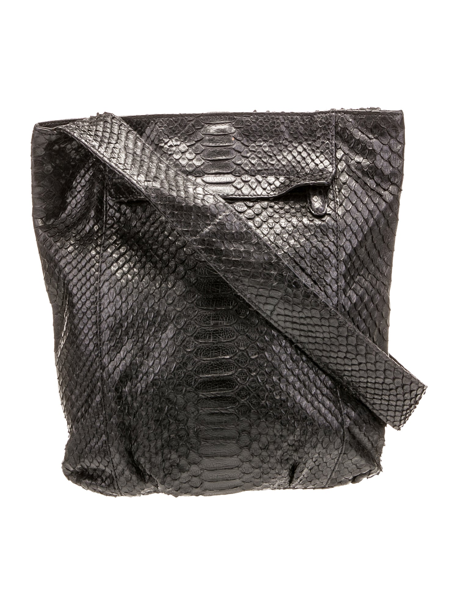 Carlos Falchi Python Shoulder Bag
