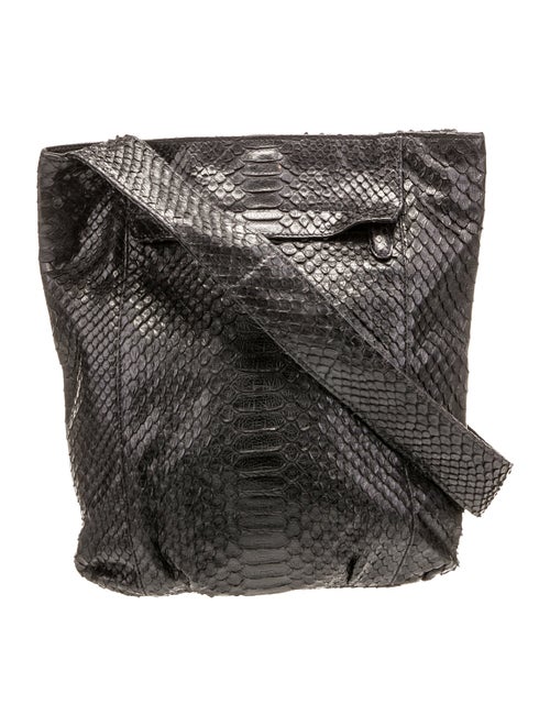 Carlos Falchi Python Shoulder Bag