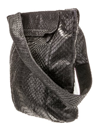 Carlos Falchi Python Shoulder Bag