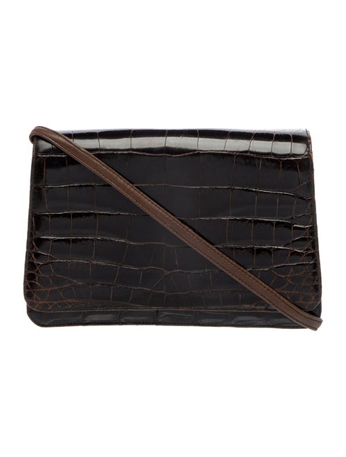 Carlos Falchi Leather Crossbody Bag
