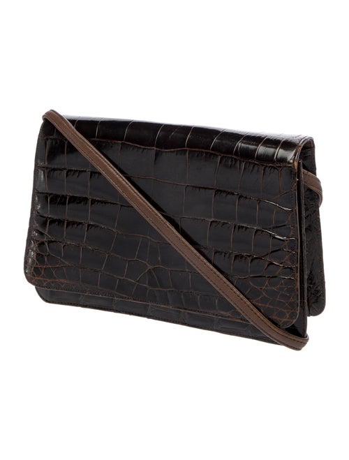 Carlos Falchi Leather Crossbody Bag
