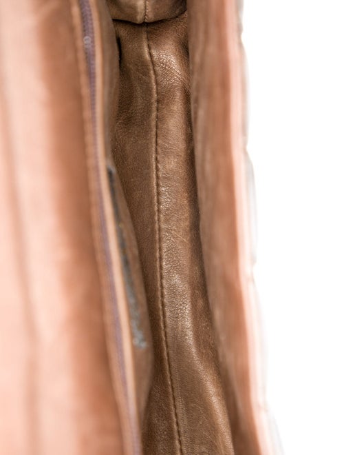 Carlos Falchi Leather Crossbody Bag