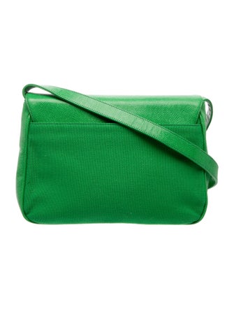 Carlos Falchi Leather Crossbody Bag