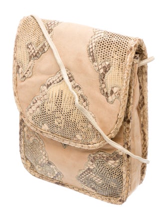 Carlos Falchi Leather Crossbody Bag