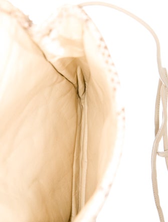 Carlos Falchi Leather Crossbody Bag