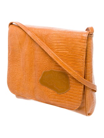 Carlos Falchi Leather Crossbody Bag