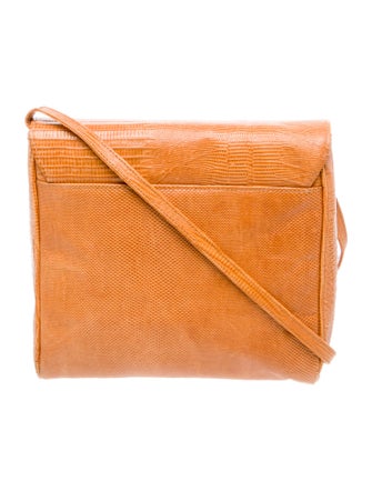 Carlos Falchi Leather Crossbody Bag