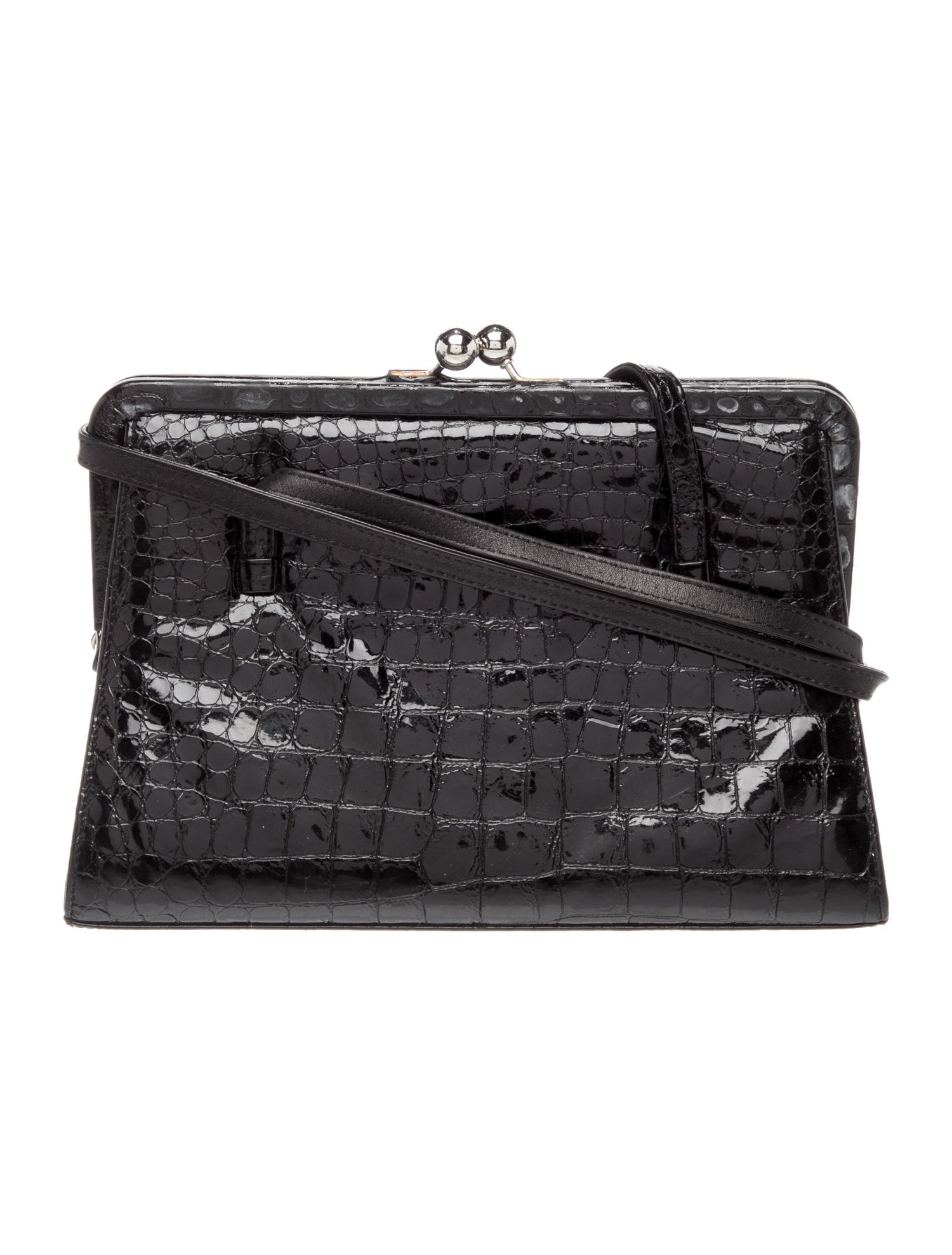 Carlos Falchi Leather Shoulder Bag