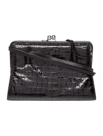 Carlos Falchi Leather Shoulder Bag