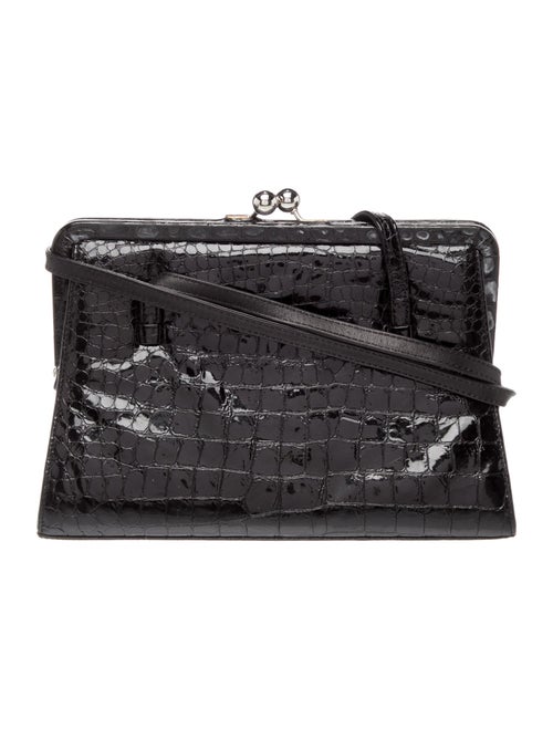 Carlos Falchi Leather Shoulder Bag