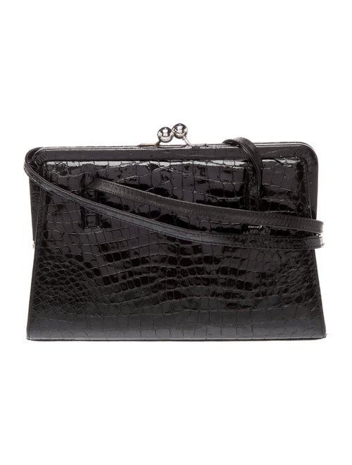 Carlos Falchi Leather Shoulder Bag