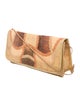 Carlos Falchi Leather Clutch