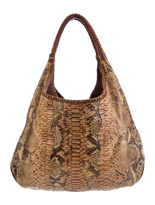 Fatto a Mano by Carlos Falchi Python Hobo