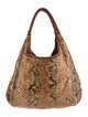 Fatto a Mano by Carlos Falchi Python Hobo