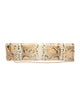 Carlos Falchi Snakeskin Clutch