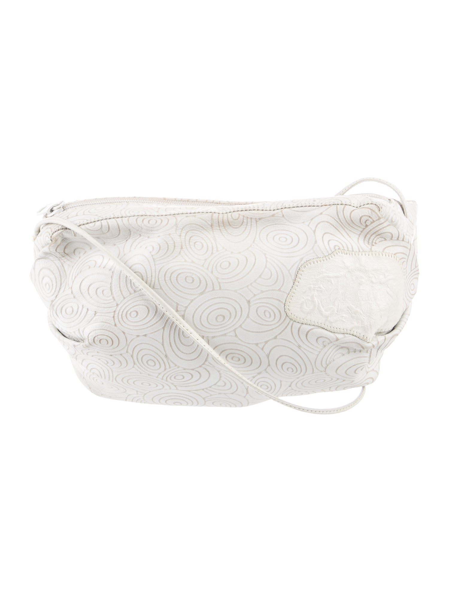 Carlos Falchi Leather Crossbody Bag