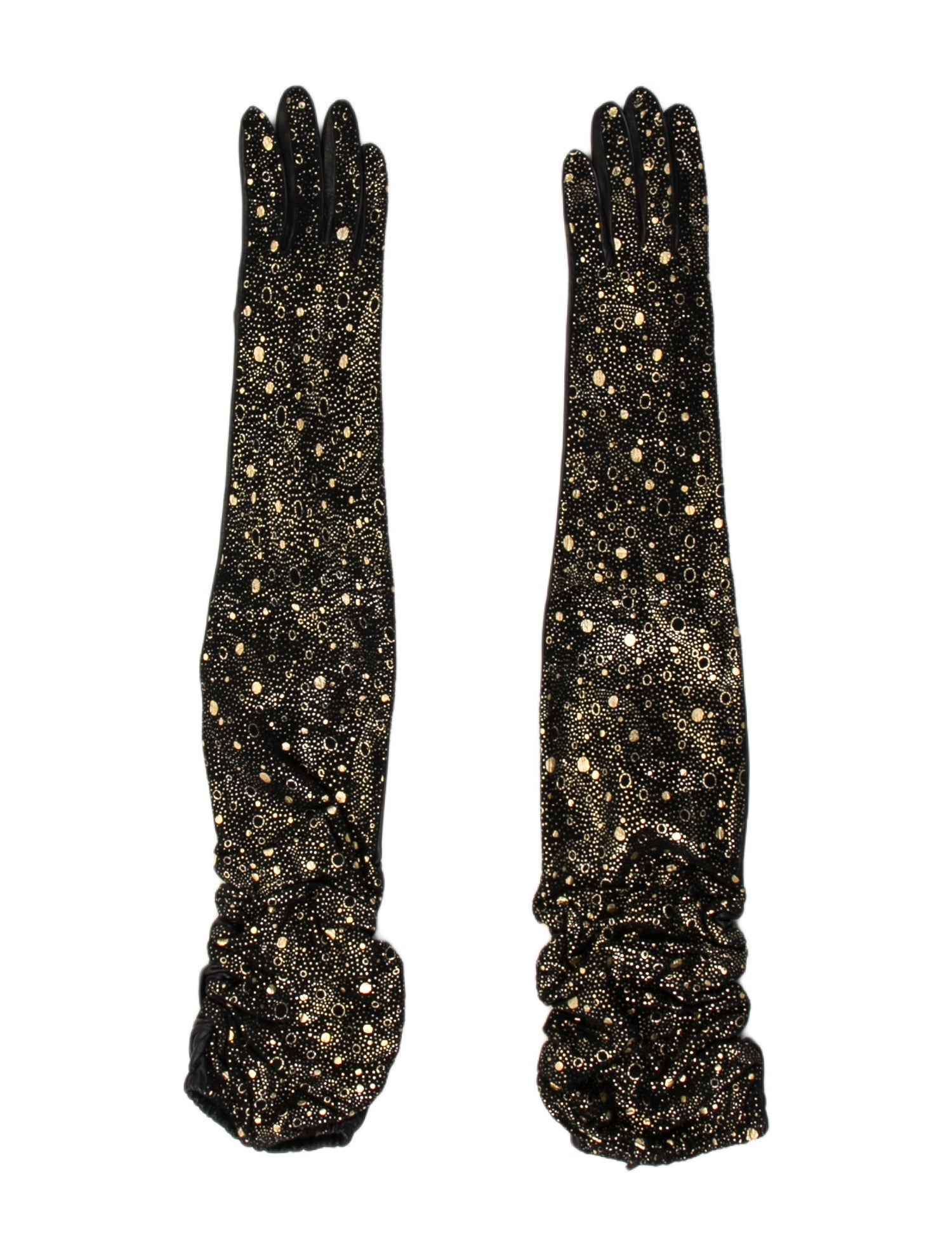 Carlos Falchi Carlos Falchi Leather Gloves