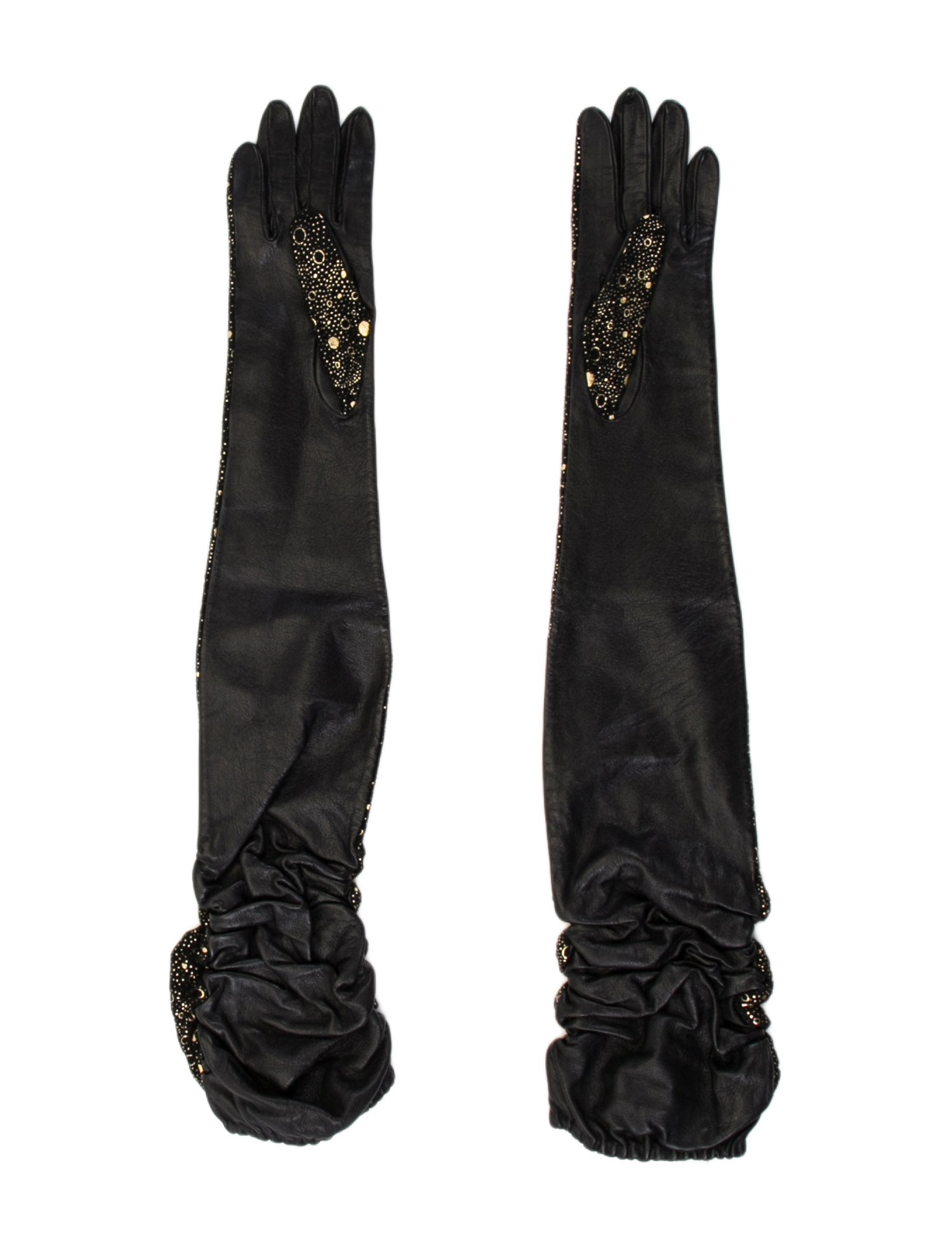 Carlos Falchi Carlos Falchi Leather Gloves