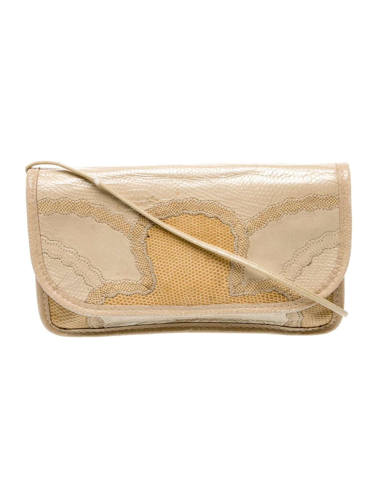 Carlos Falchi Leather Shoulder Bag