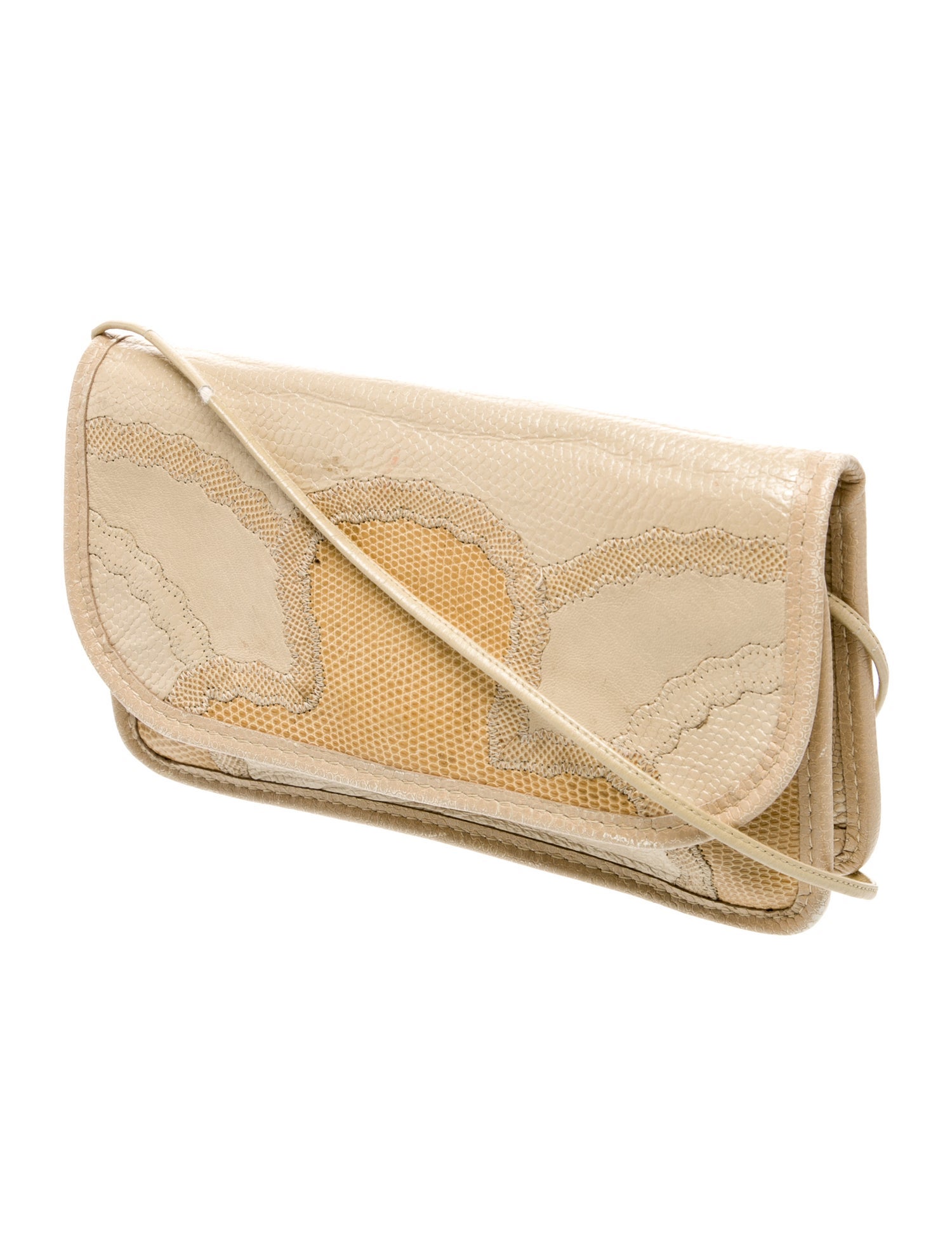 Carlos Falchi Leather Shoulder Bag