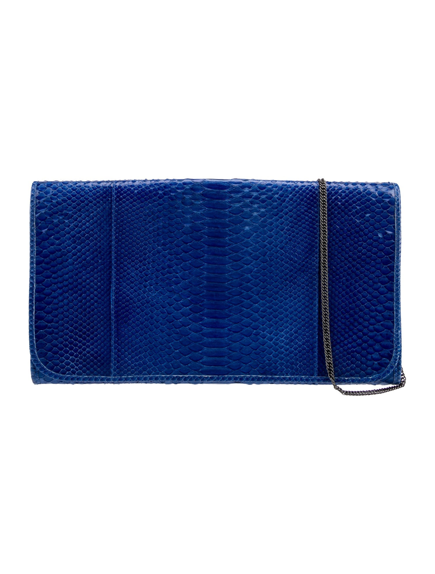 Carlos Falchi Python Clutch