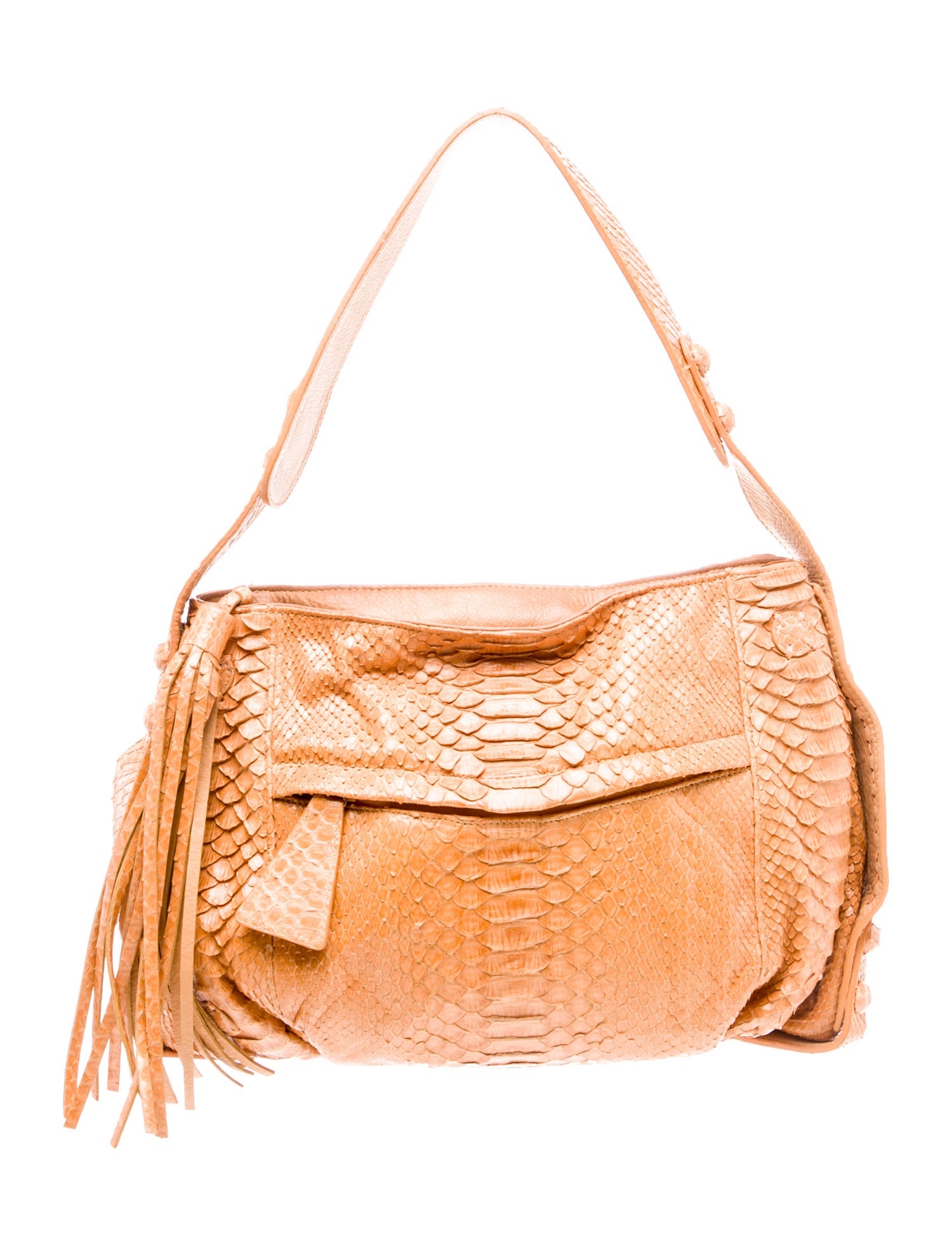 Carlos Falchi Python Shoulder Bag