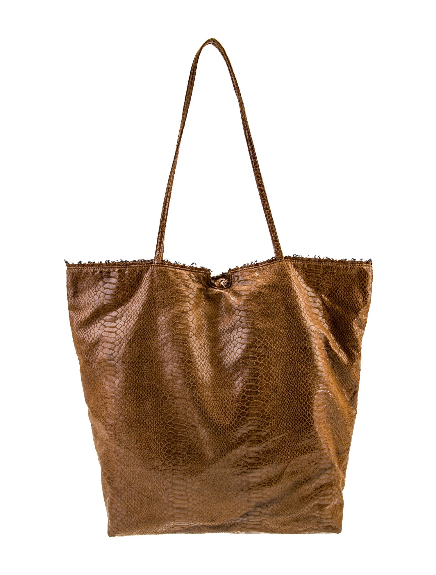 Fatto a Mano by Carlos Falchi Leather Tote
