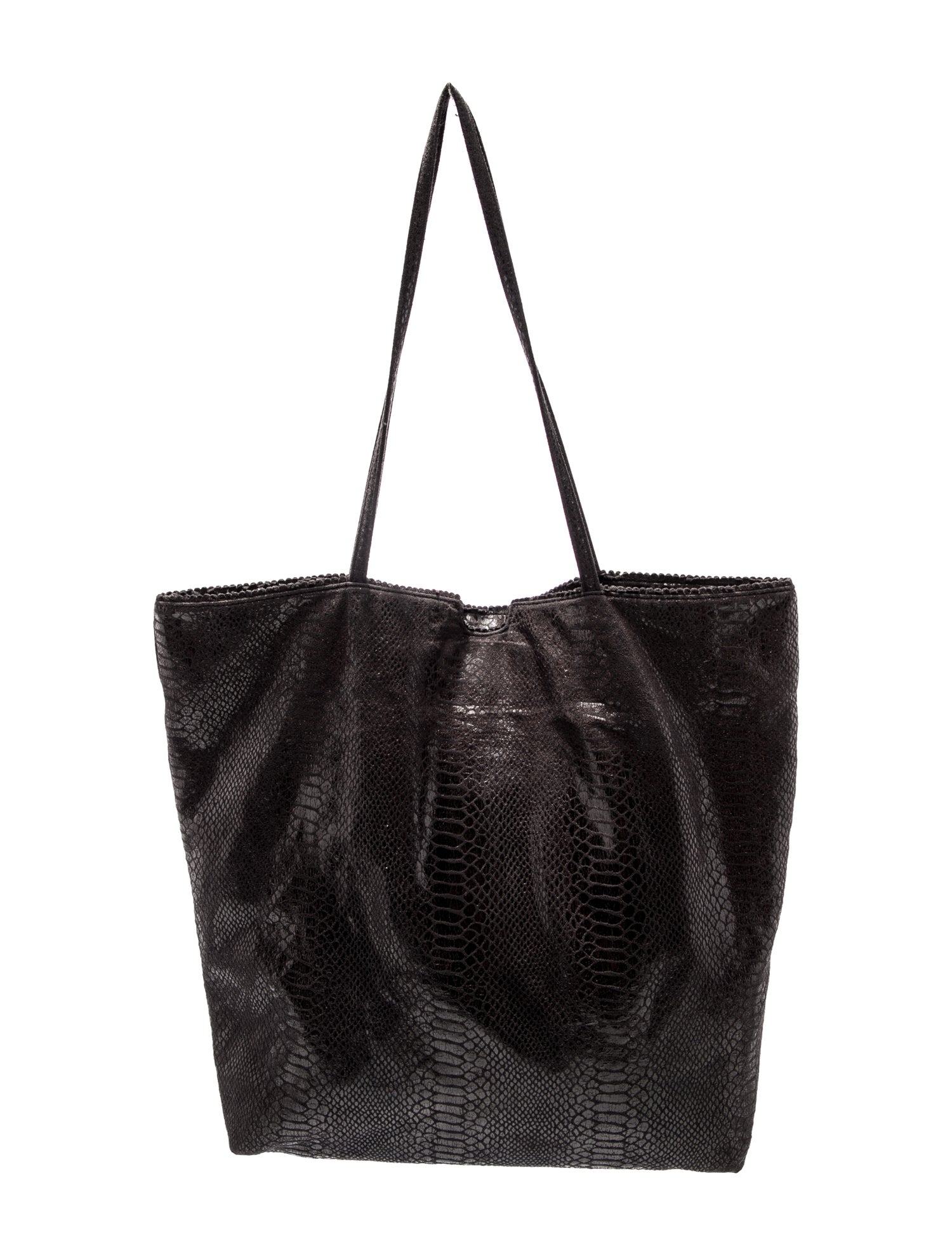 Carlos Falchi Suede Tote