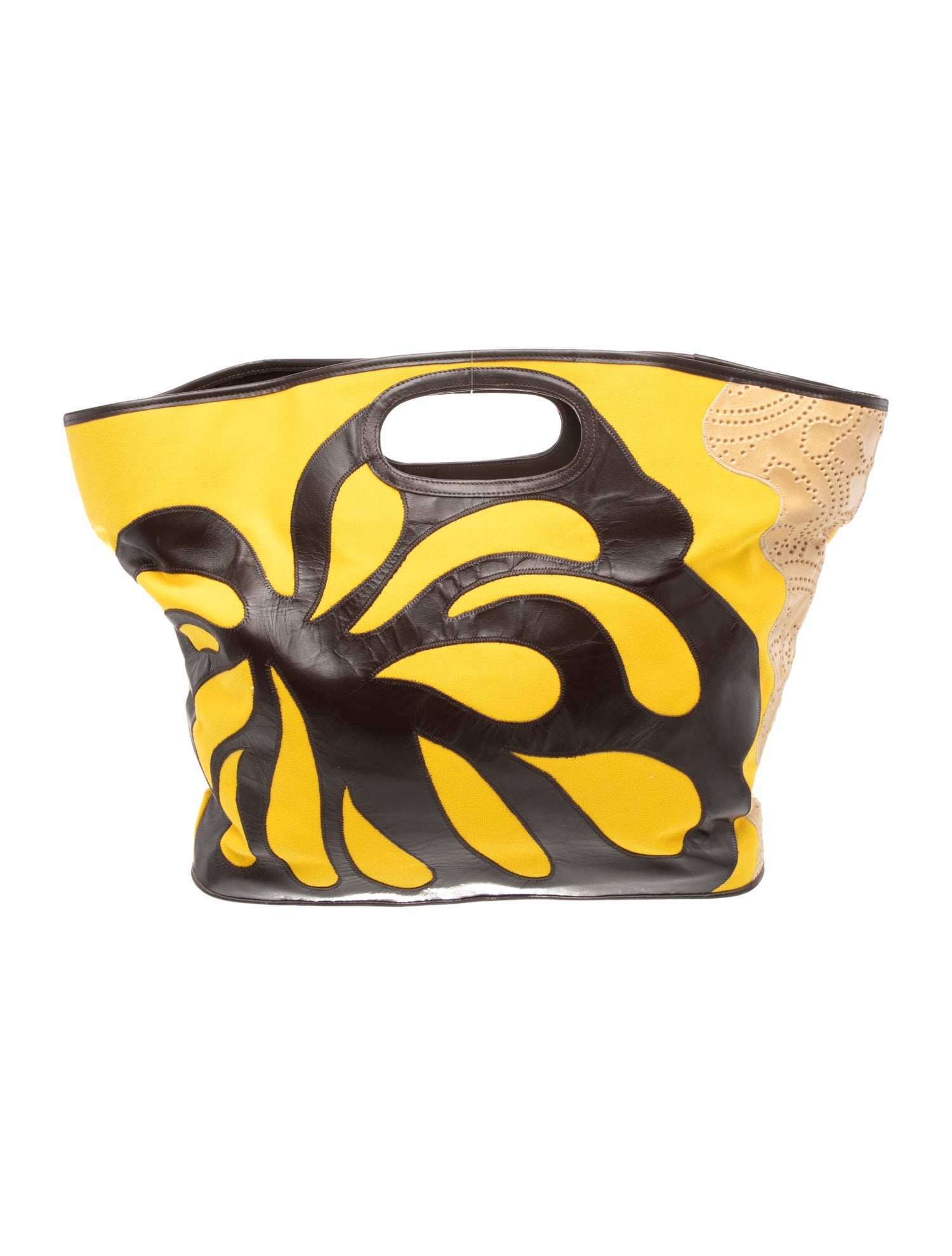 Carlos Falchi Canvas Clutch