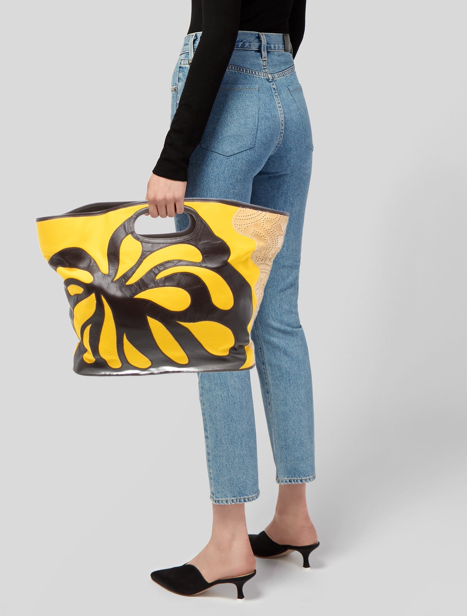 Carlos Falchi Canvas Clutch