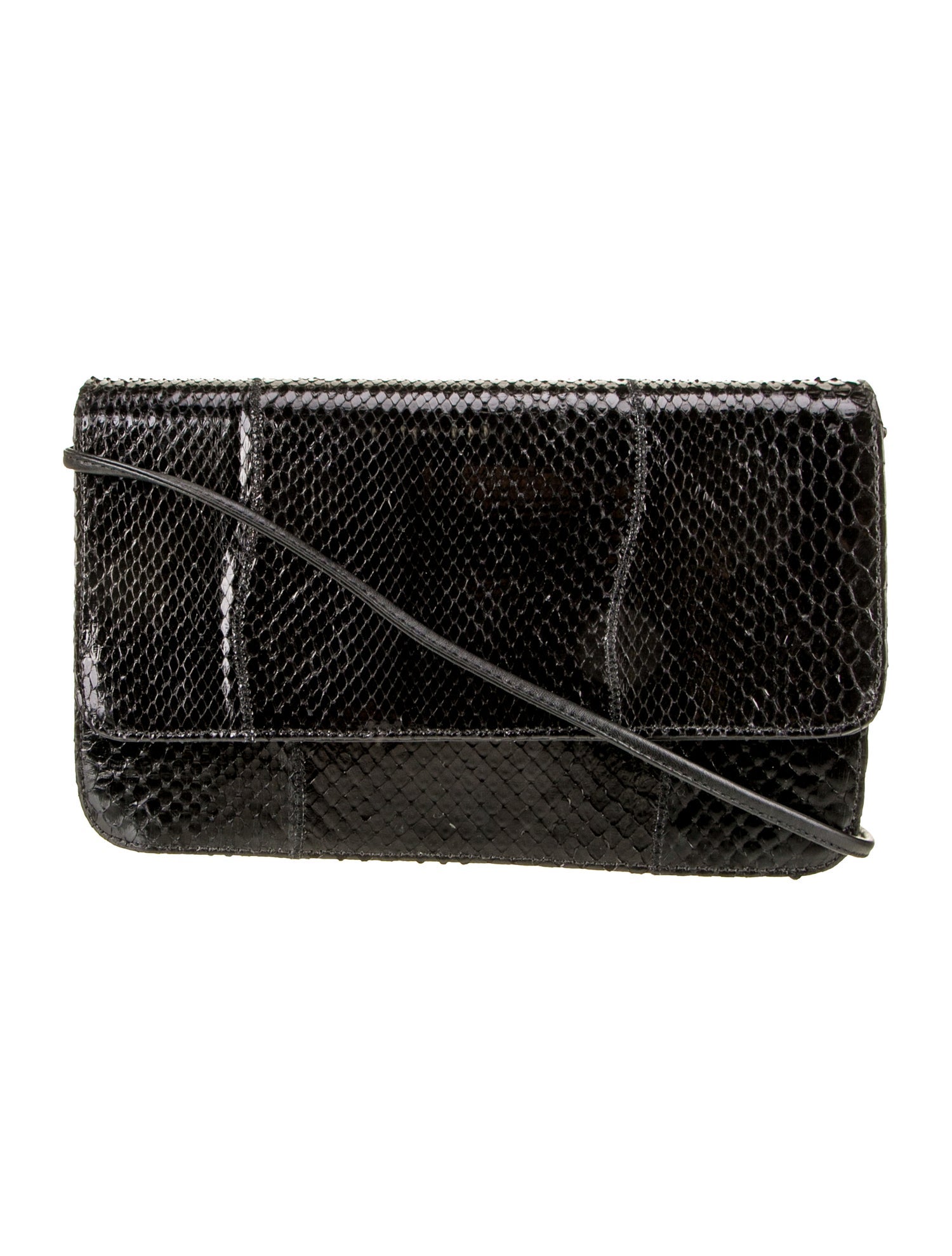 Carlos Falchi Snakeskin Crossbody Bag Vintage