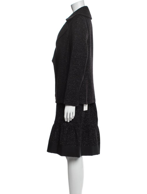 Charles Chang-Lima Wool Skirt Set