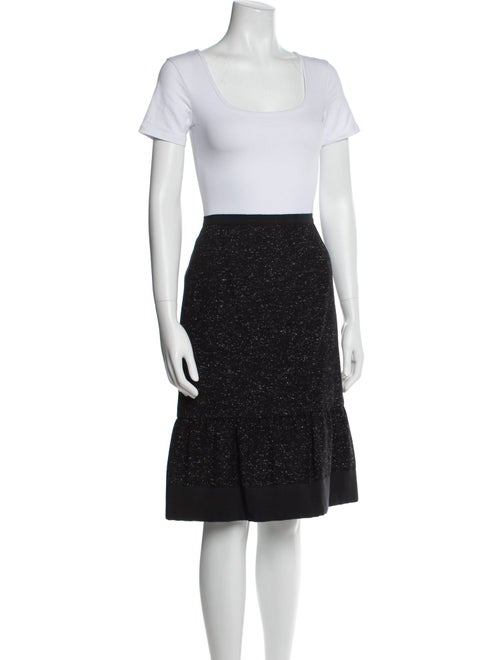 Charles Chang-Lima Wool Skirt Set